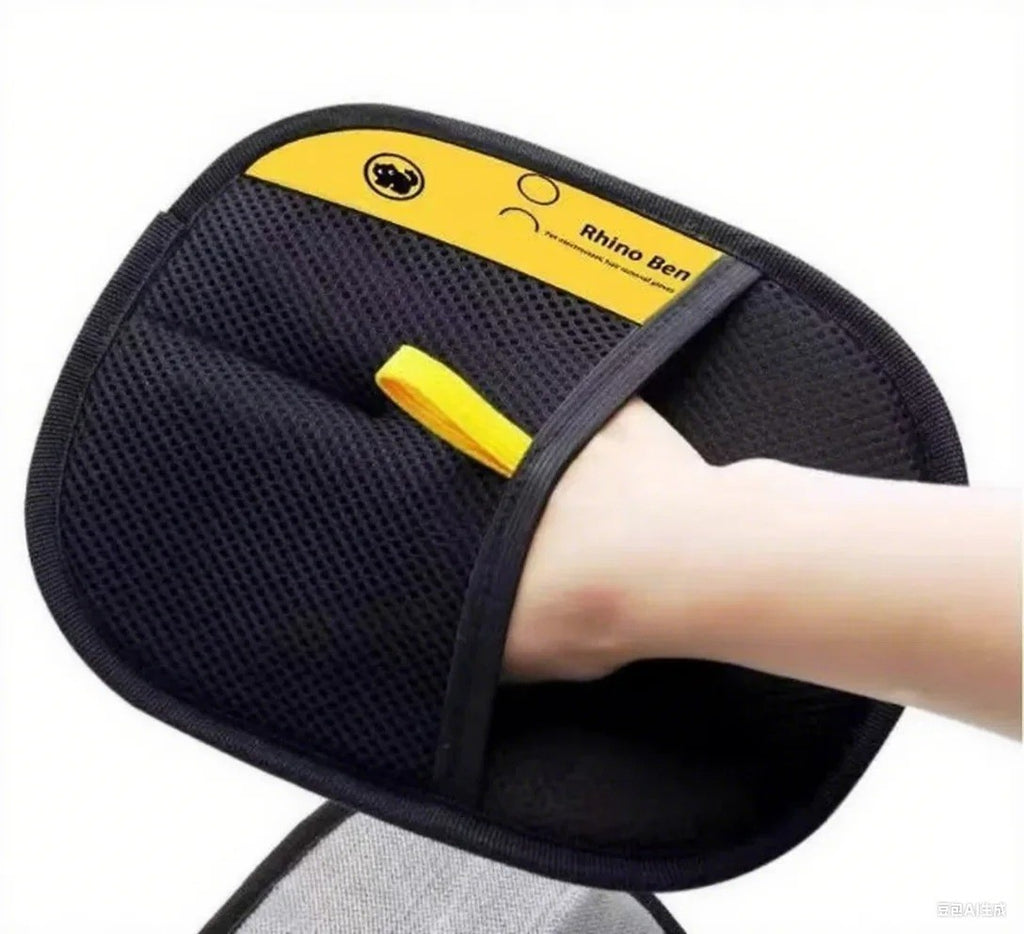 Reusable Electrostatic Pet Hair Removal Gloves for Cats and Dogs - Set of 2