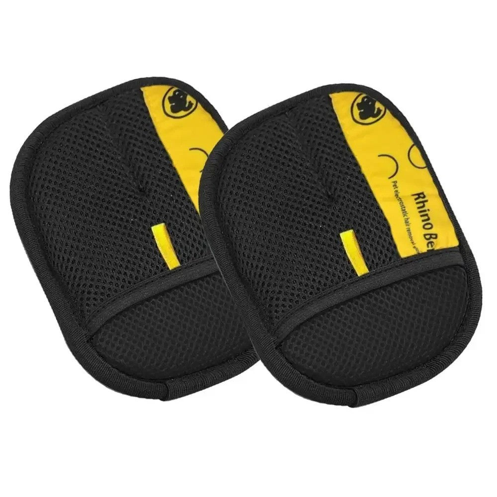 Reusable Electrostatic Pet Hair Removal Gloves for Cats and Dogs - Set of 2